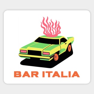 Bar Italia ---- Original Fan Art Design Sticker